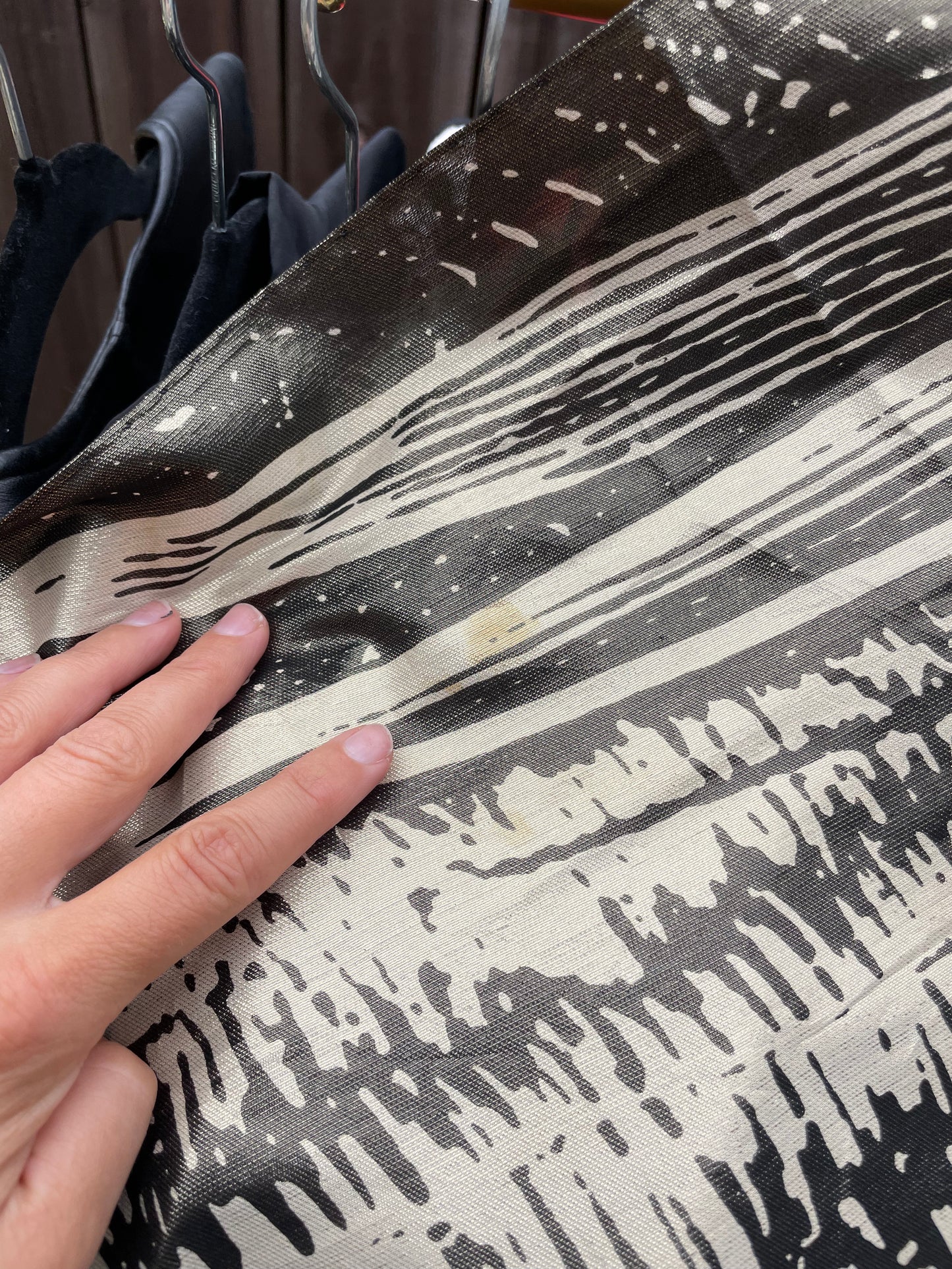 PORTER RARE COLLECTABLE Gianfranco Ferre Metallic Jungle Scarf