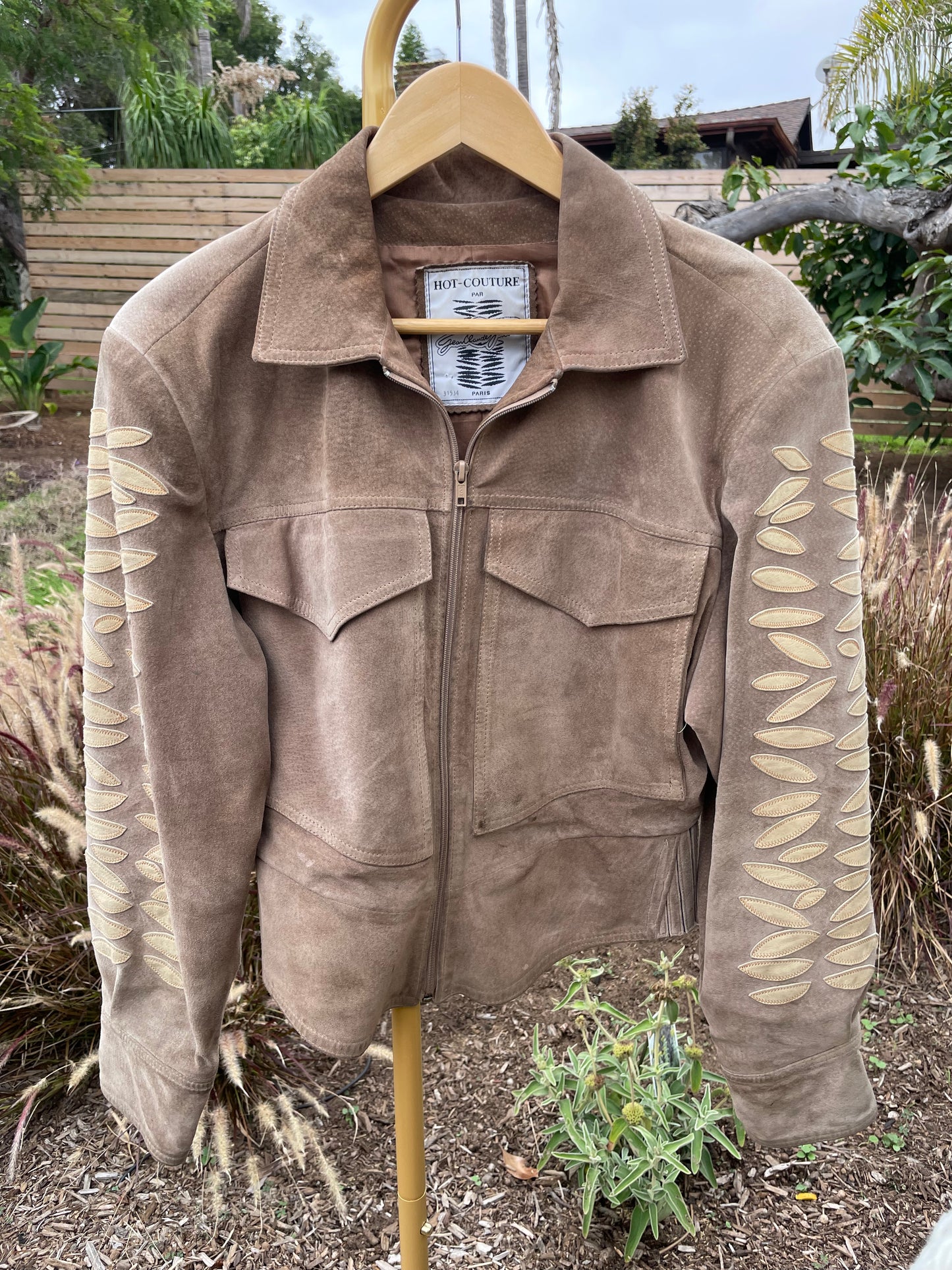 PORTER Collectable Suede Parisian Jacket by Jean Claude Jitois
