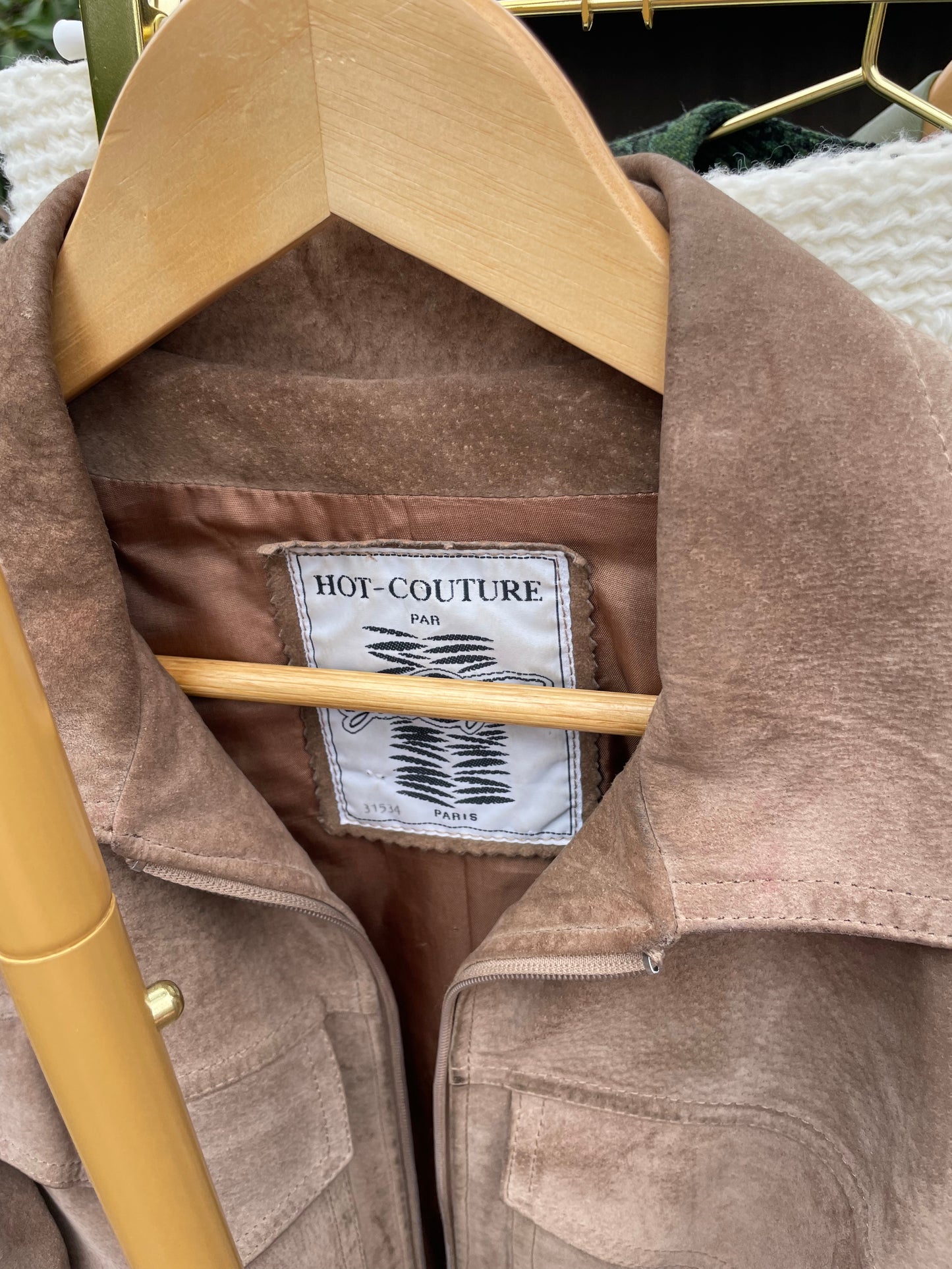 PORTER Collectable Suede Parisian Jacket by Jean Claude Jitois
