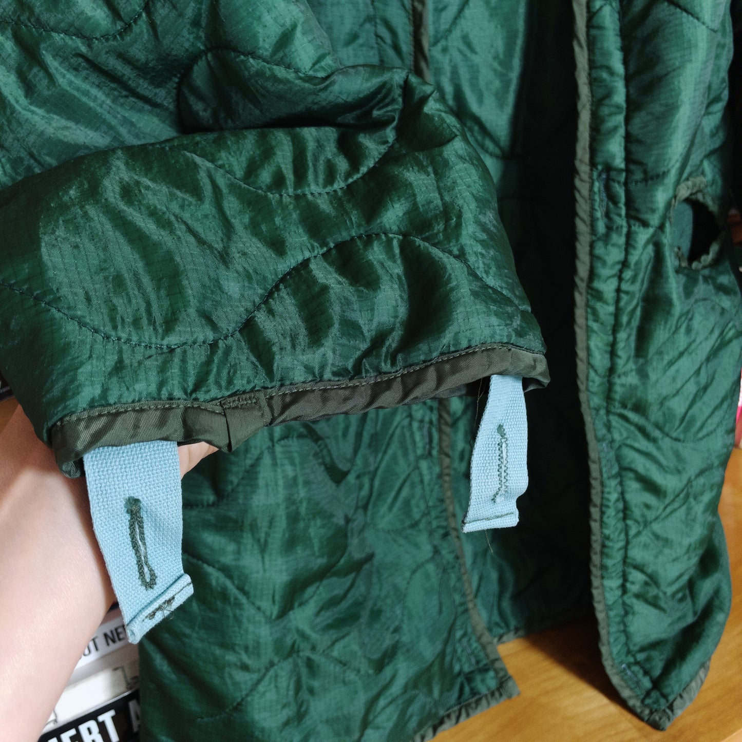 PORTER Forrest Green Jacket Liner Size S-M