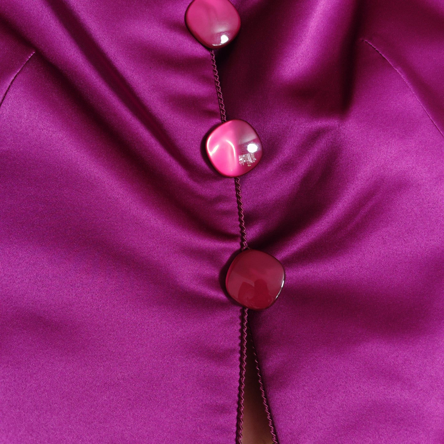 PORTER Fuchsia Cropped Jacket by Armani size 4