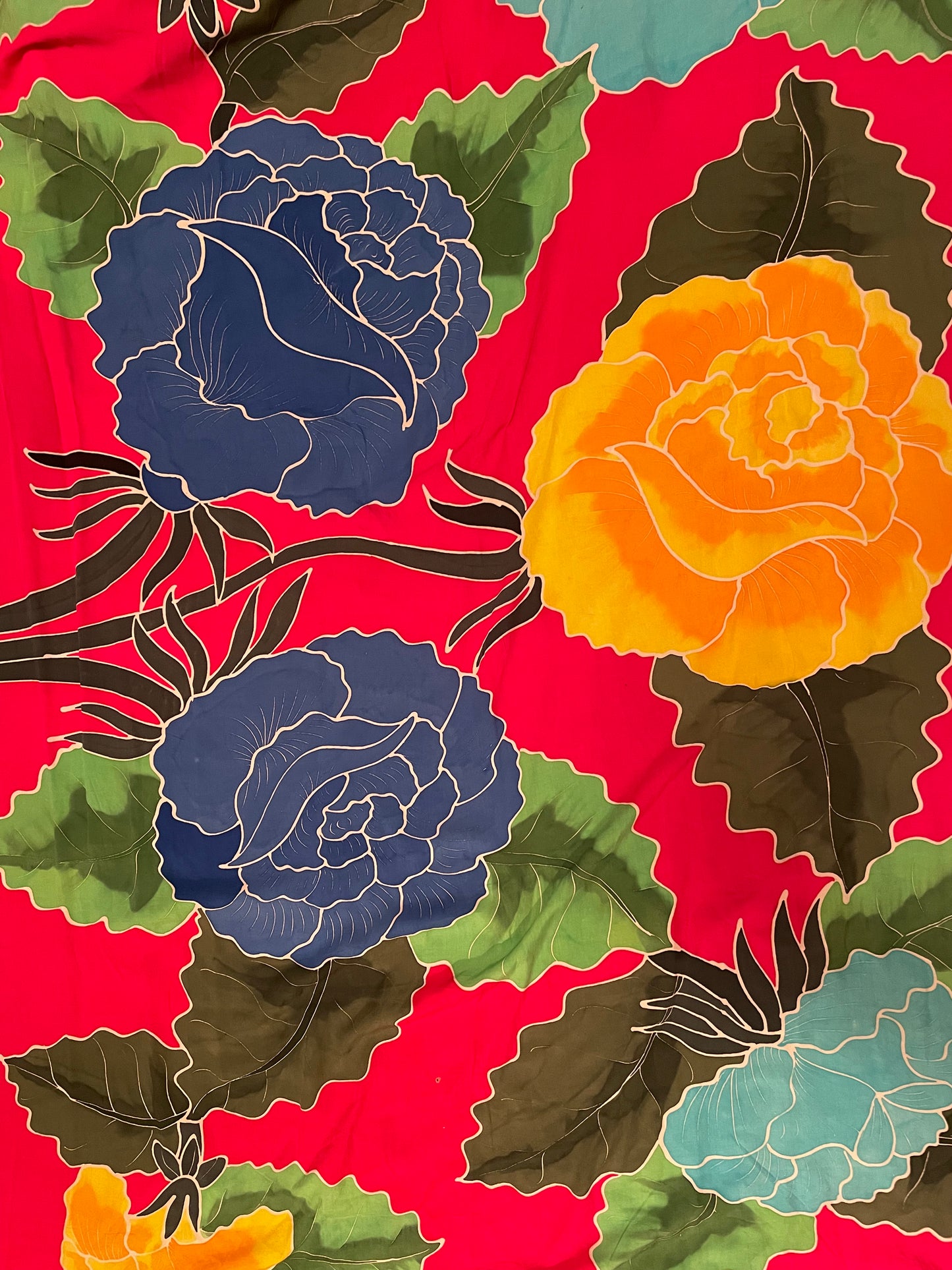 PORTER Large Celebratory Floral Sarong