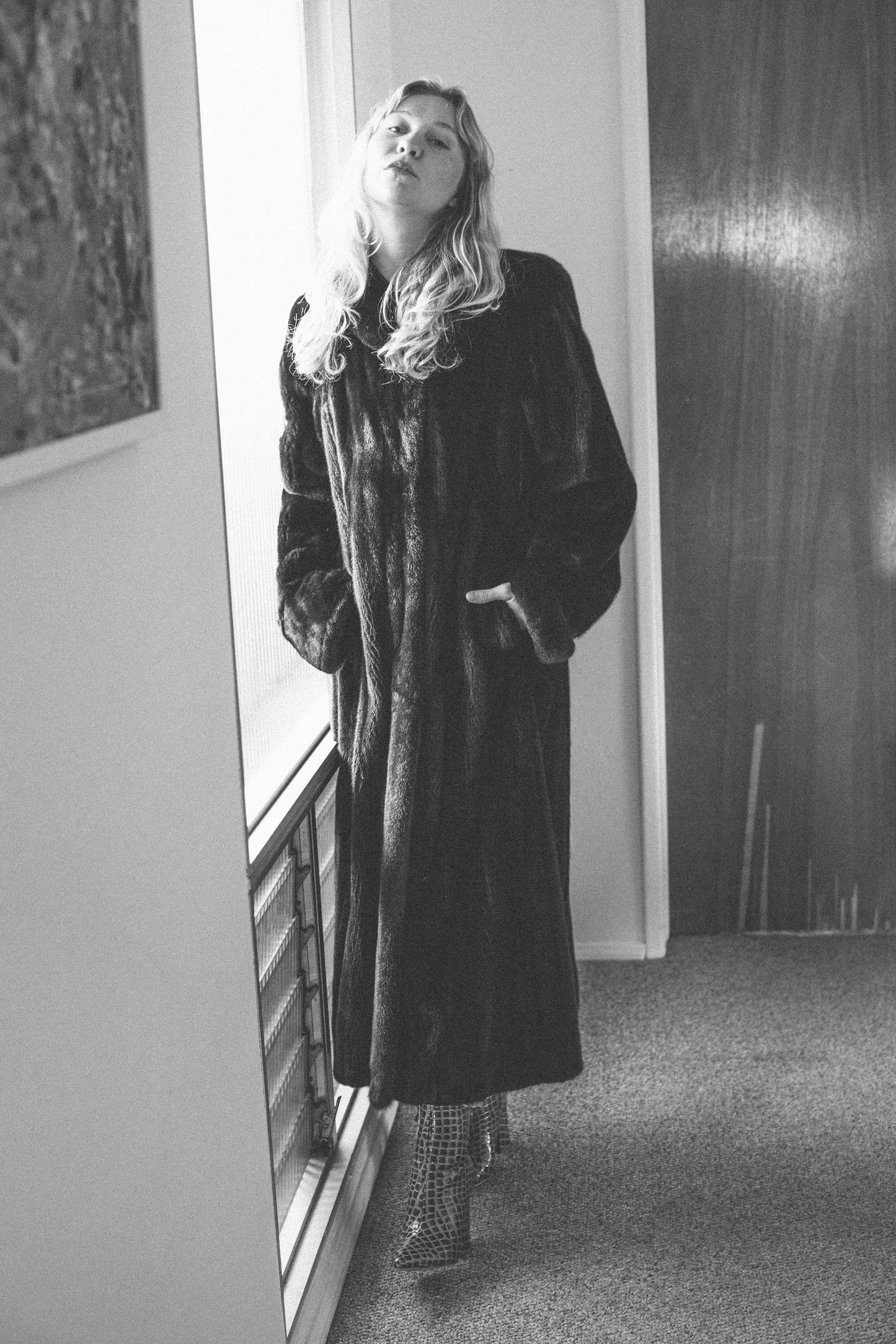 PORTER Arpin Brown Mink Fur Coat