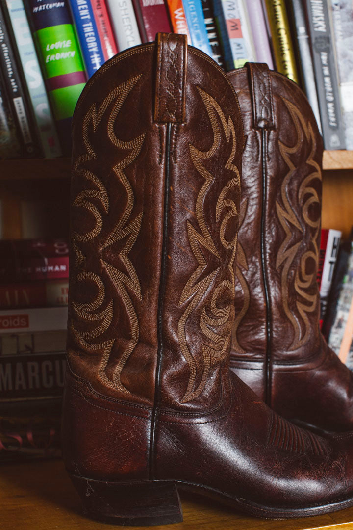 PORTER Western Red Rock Tall Cowboy Boot