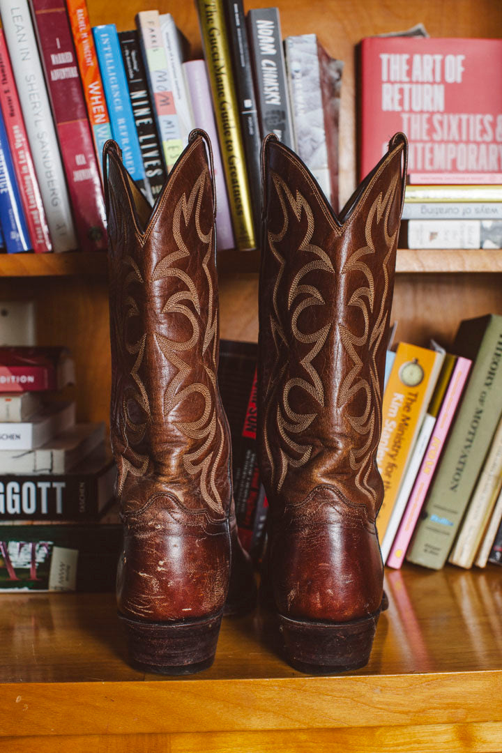 PORTER Western Red Rock Tall Cowboy Boot