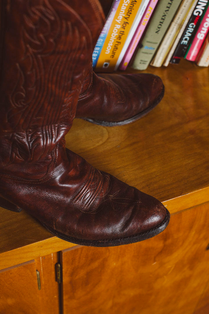 PORTER Baja Hills Rounded Cowboy Boots