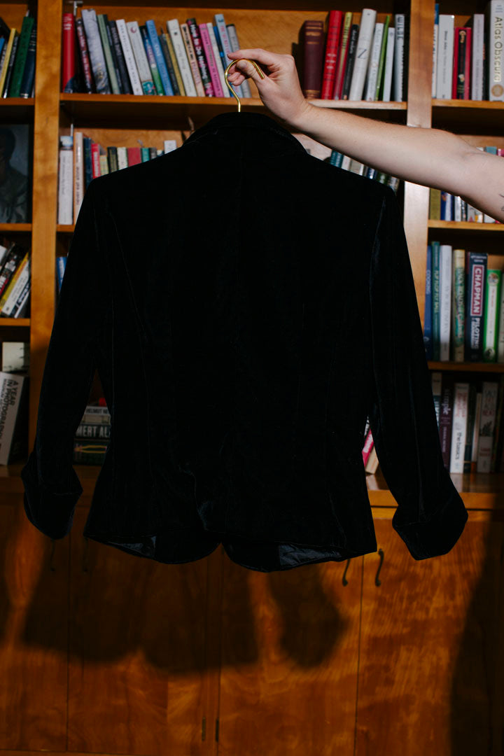 PORTER Cachet Velvet Blazer Size 6