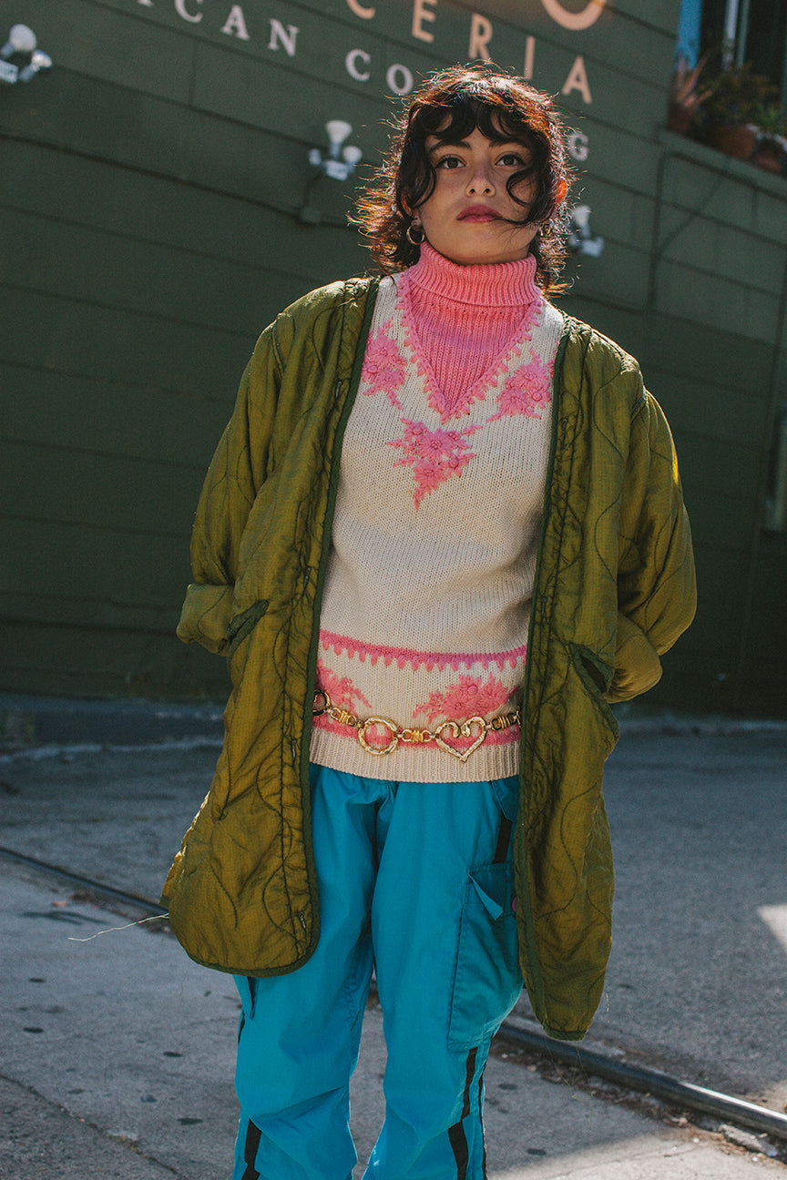 PORTER Heart detailed Chain Belt