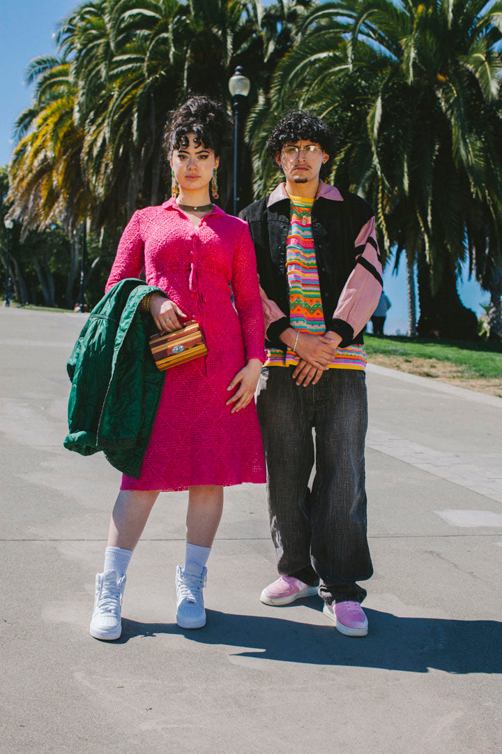 PORTER PInk One of a Kind Knit Midi Dress