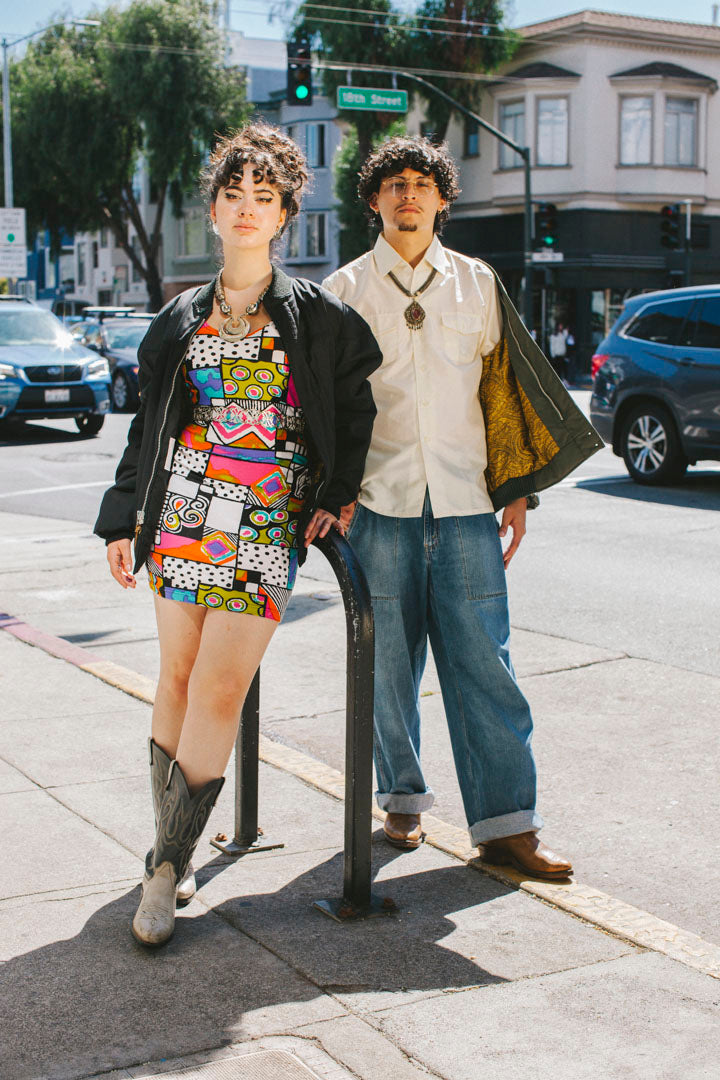 PORTER Creamy and Silky Short Sleeved Button Up Shirt by Oleg Cassini size M