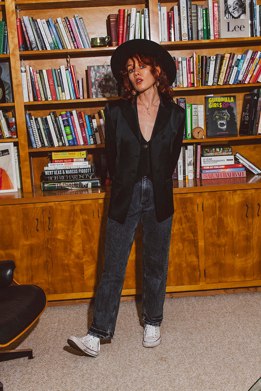 PORTER Silky Blazer Jacket by DKNY