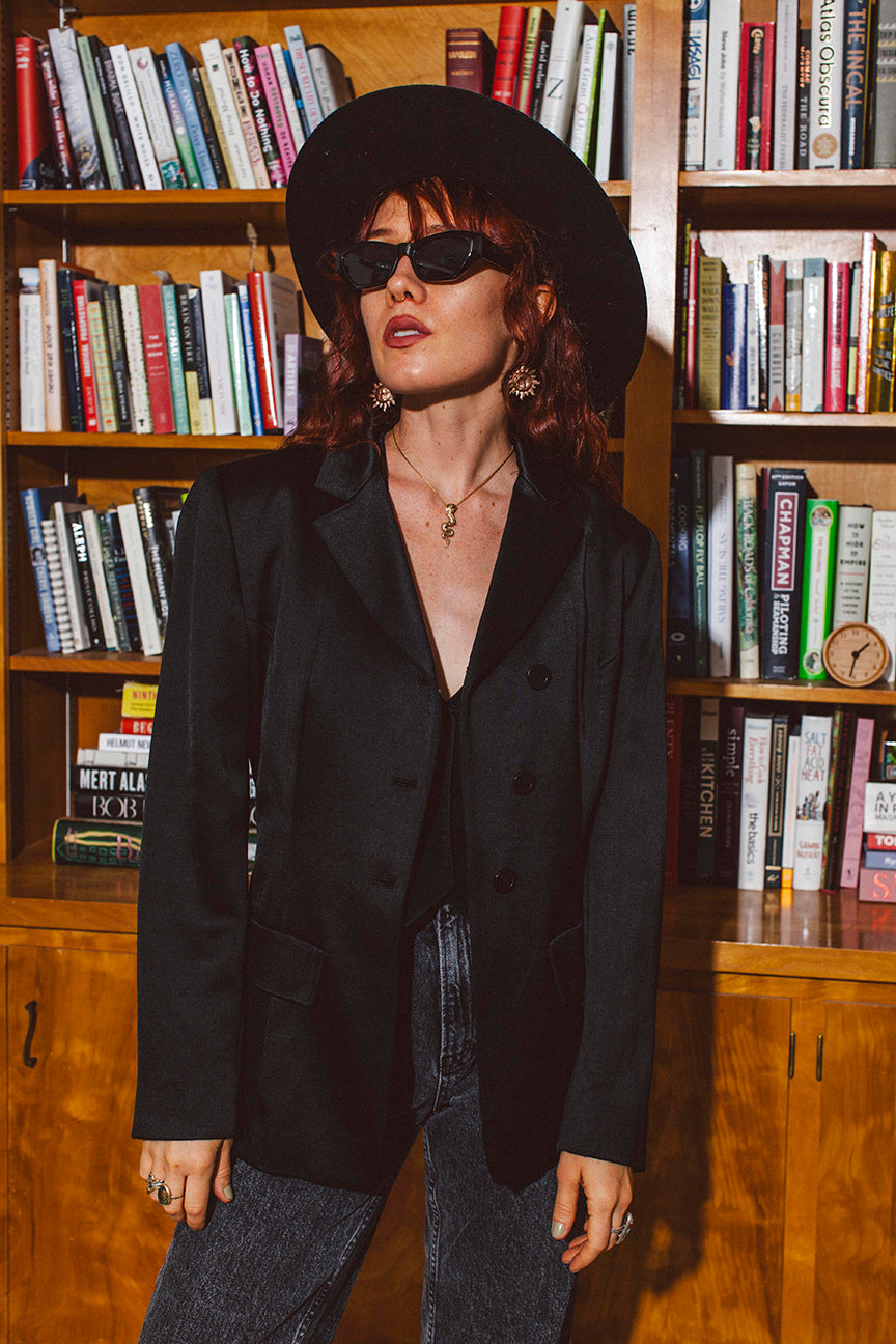 PORTER Silky Blazer Jacket by DKNY