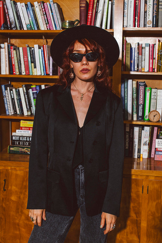 PORTER Silky Blazer Jacket by DKNY