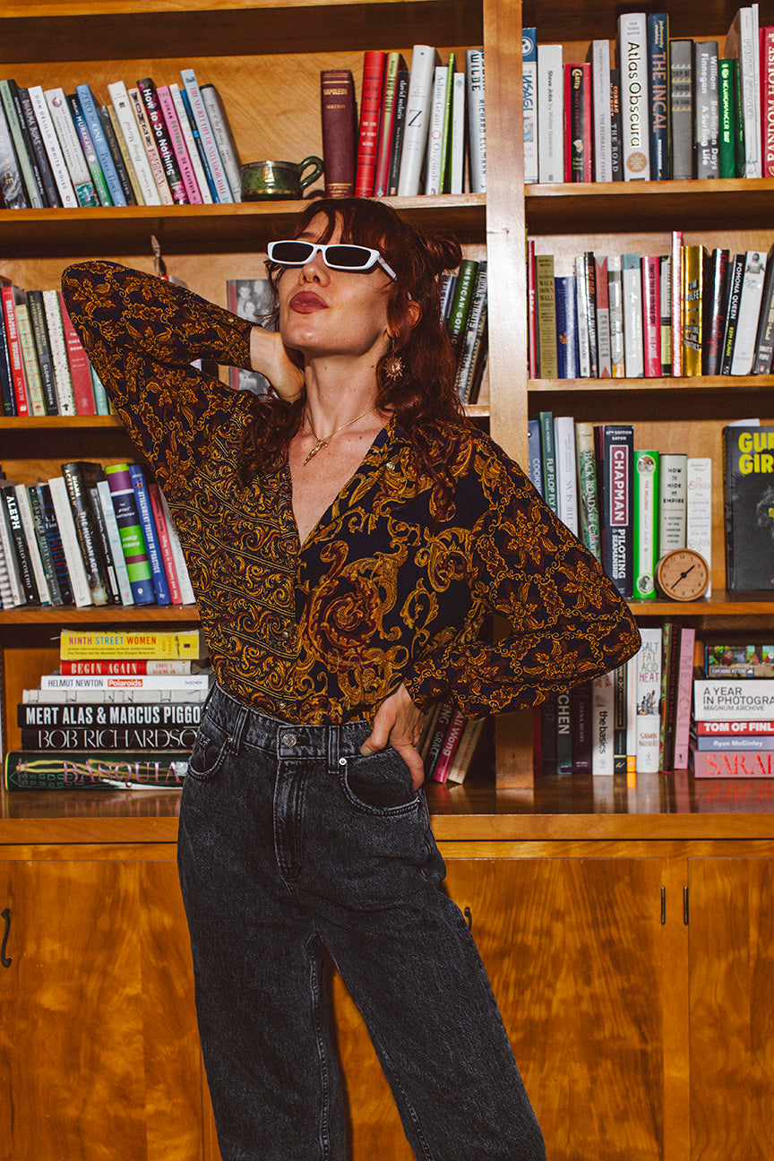 PORTER SUNNIES white thin flashbacks