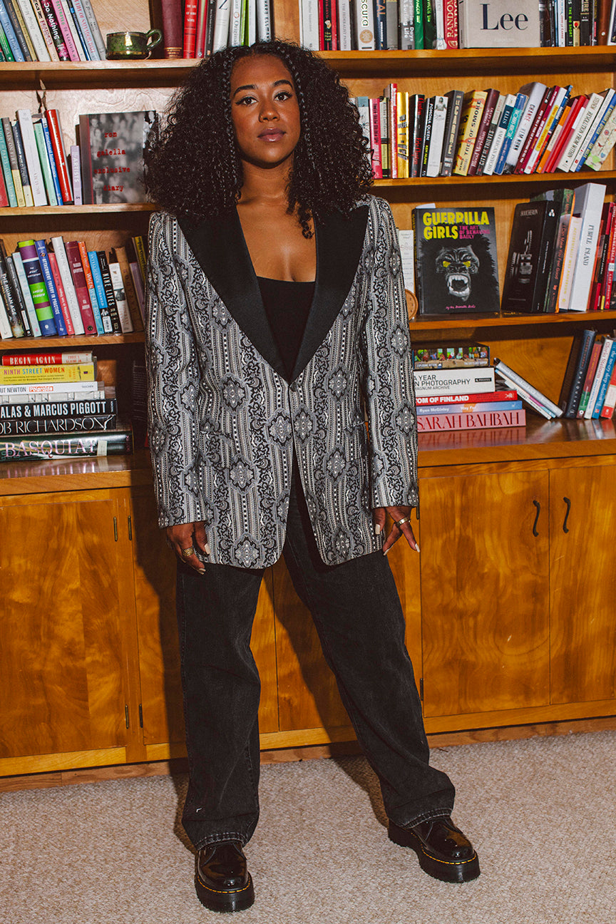 PORTER Custom Paisley Blazer Size M-L