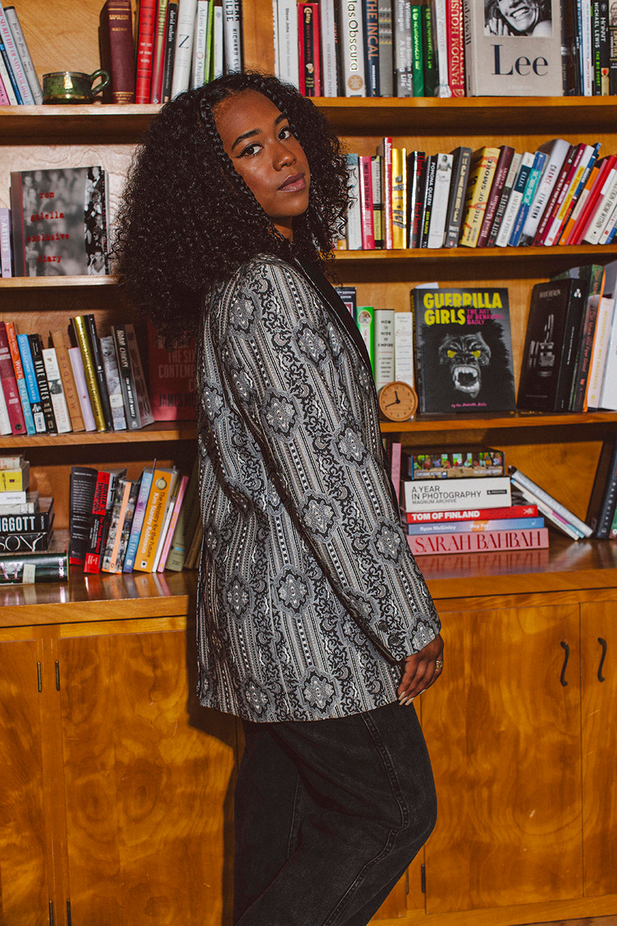 PORTER Custom Paisley Blazer Size M-L