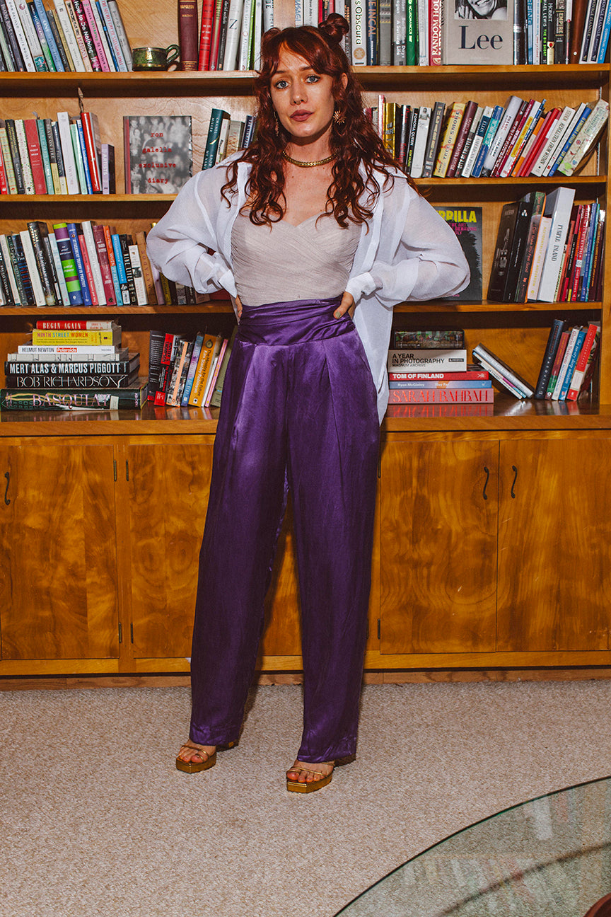 PORTER Light Lavender Layered Bustier