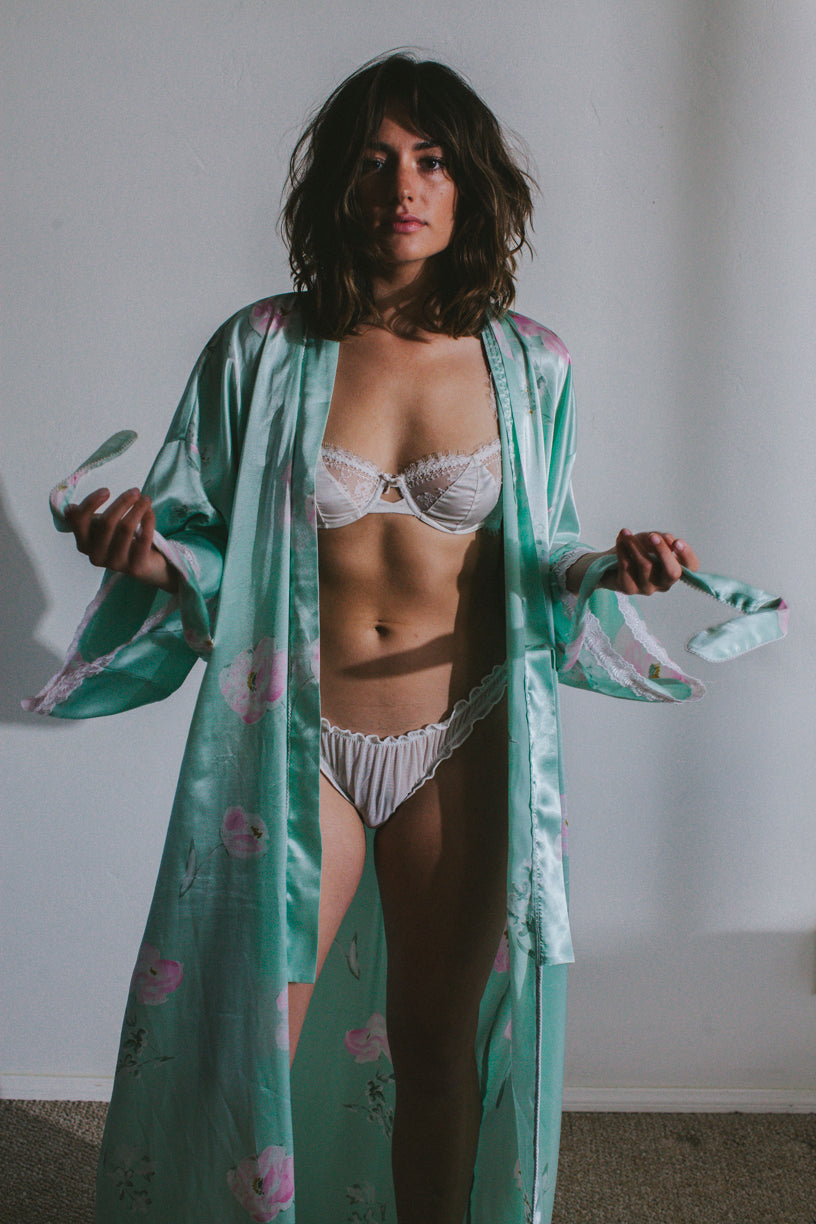 PORTER Christian Dior Vintage Silk Robe