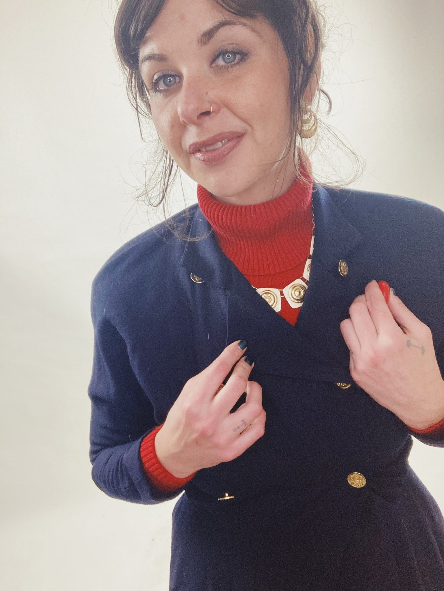 Vintage Coat Dress by Linda Allard for Ellen Tracy