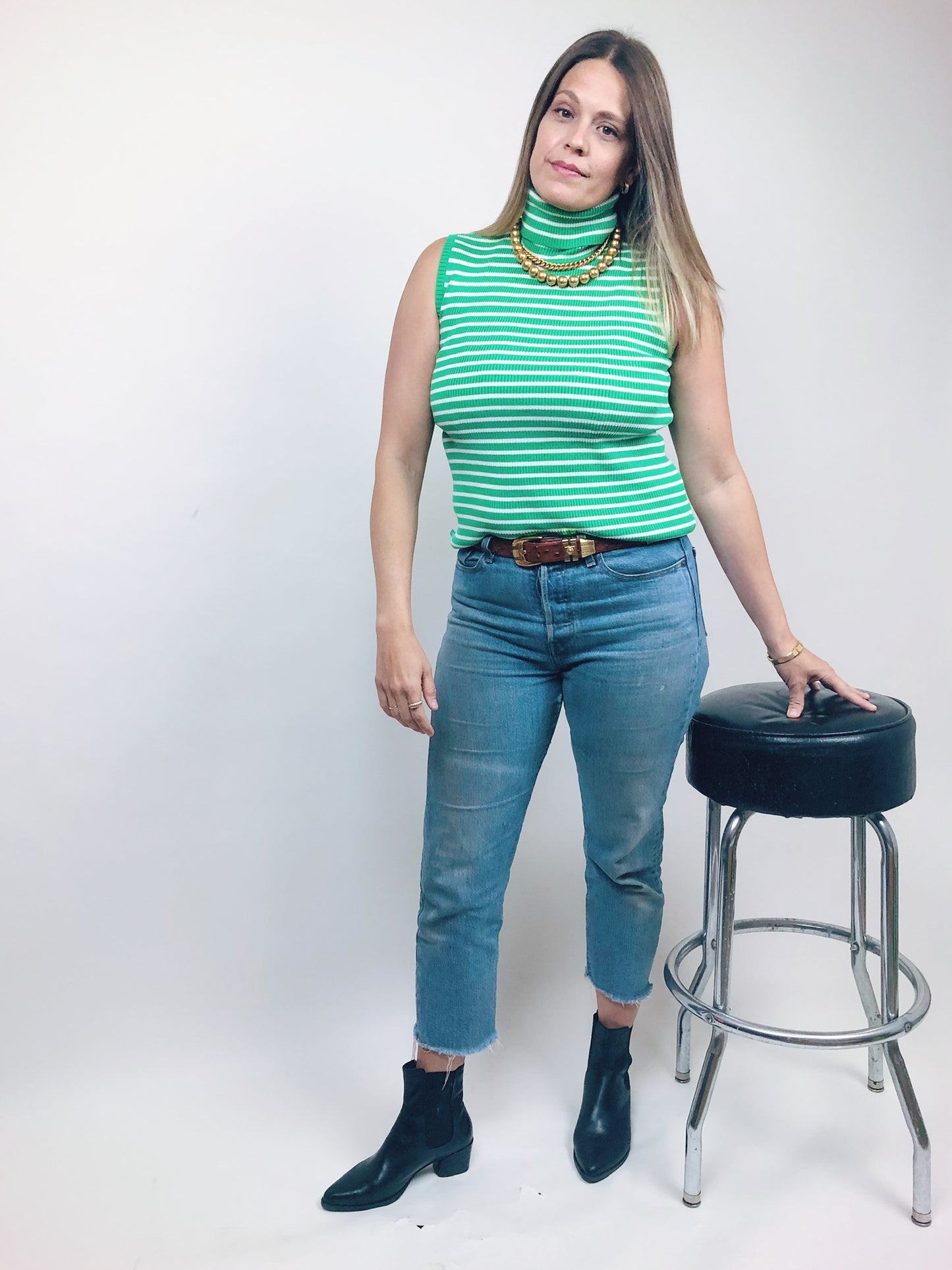 Ralph Lauren Sleeveless Turtleneck