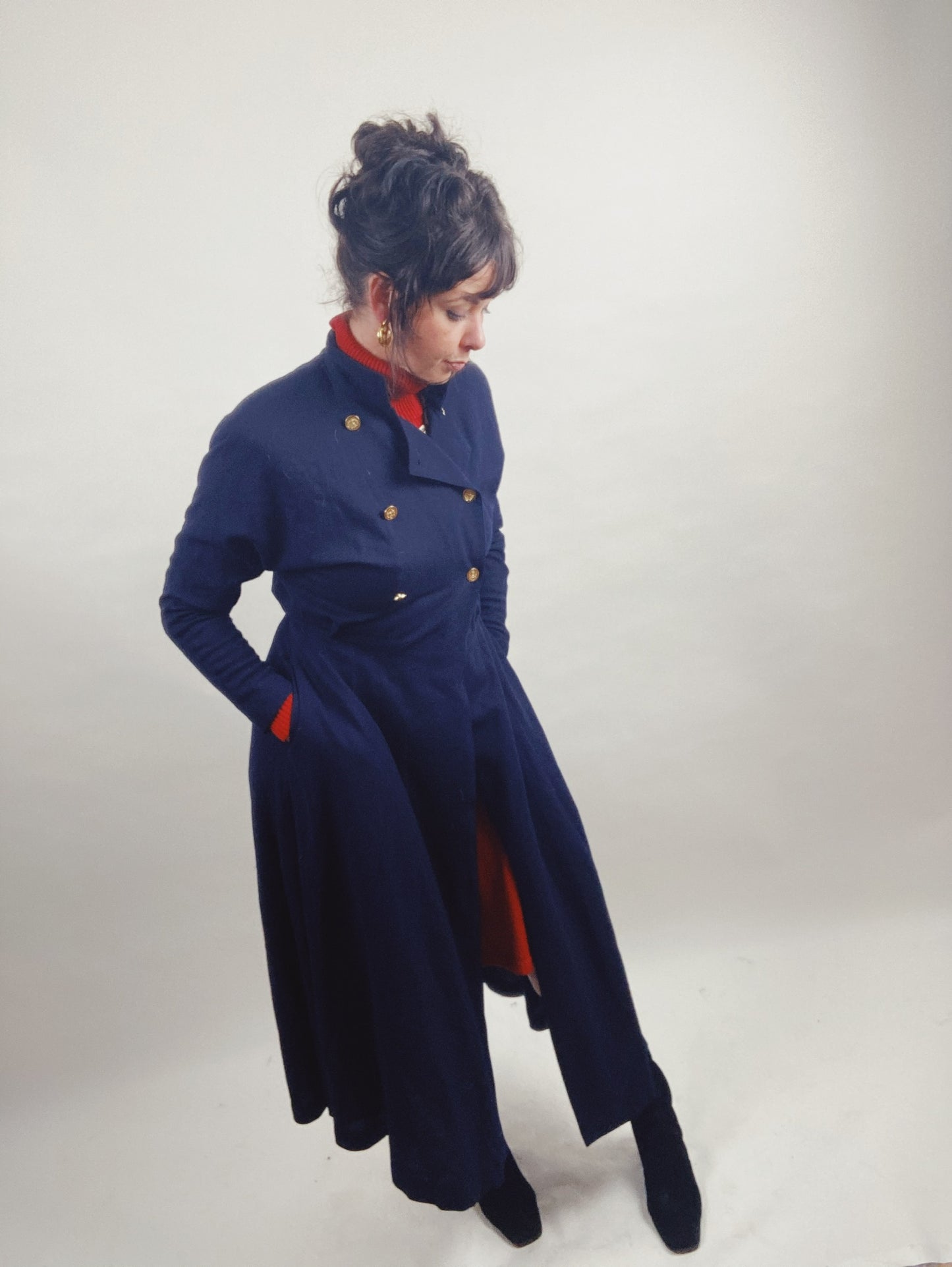 Vintage Coat Dress by Linda Allard for Ellen Tracy