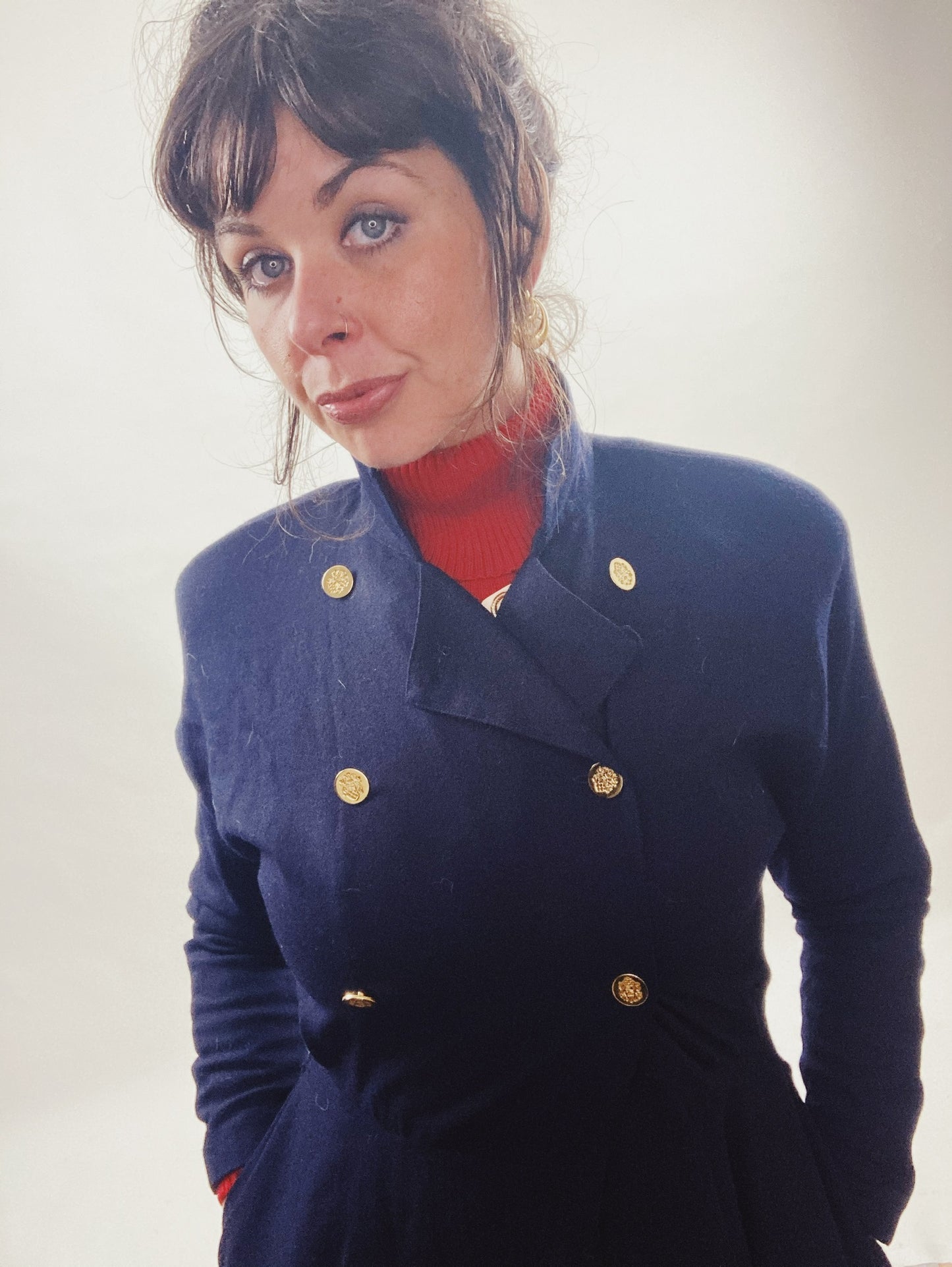 Vintage Coat Dress by Linda Allard for Ellen Tracy