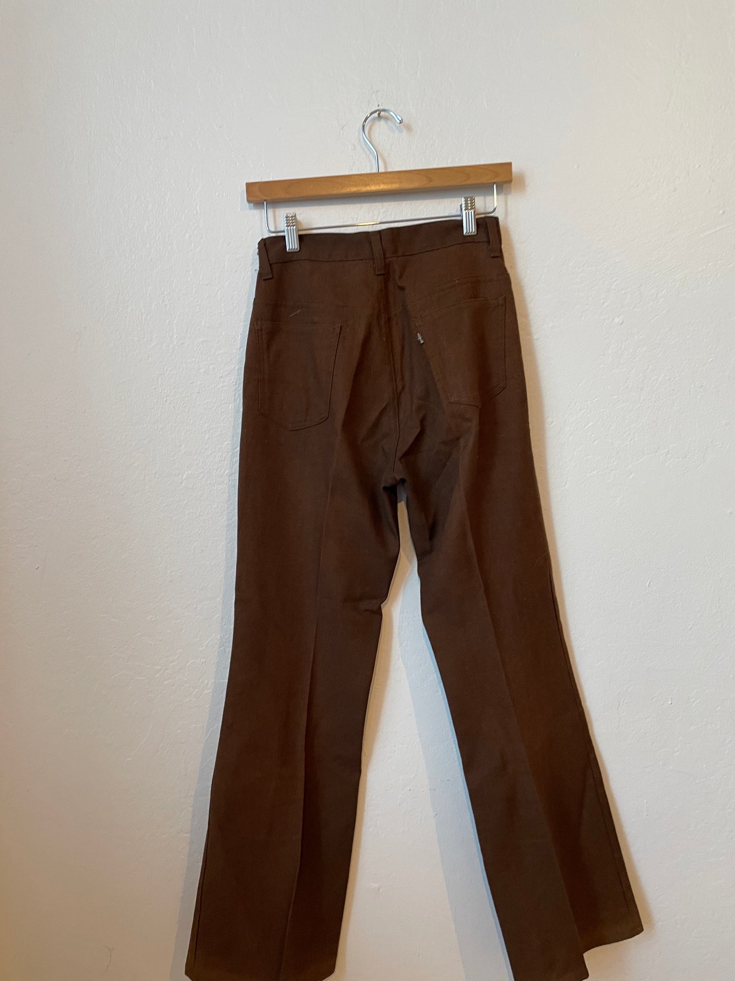 Vintage Brown Levis for gals Big E Trousers