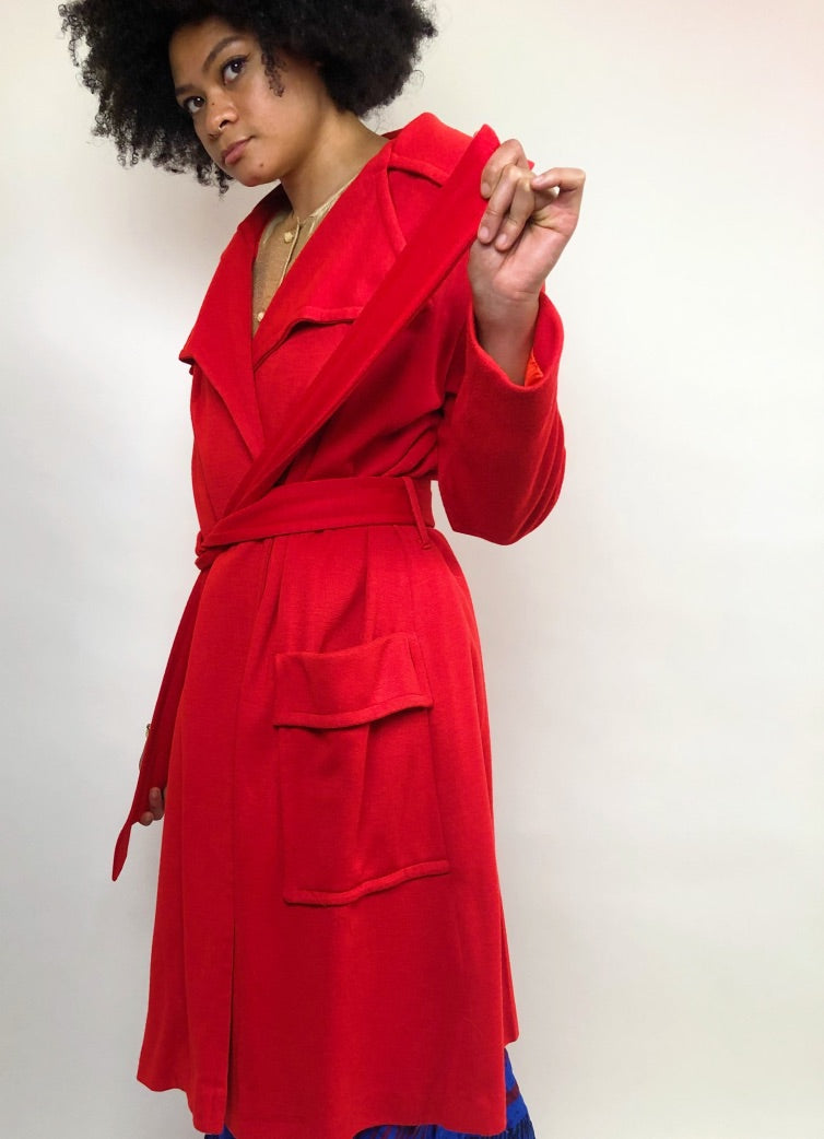 Vintage Belted Coat
