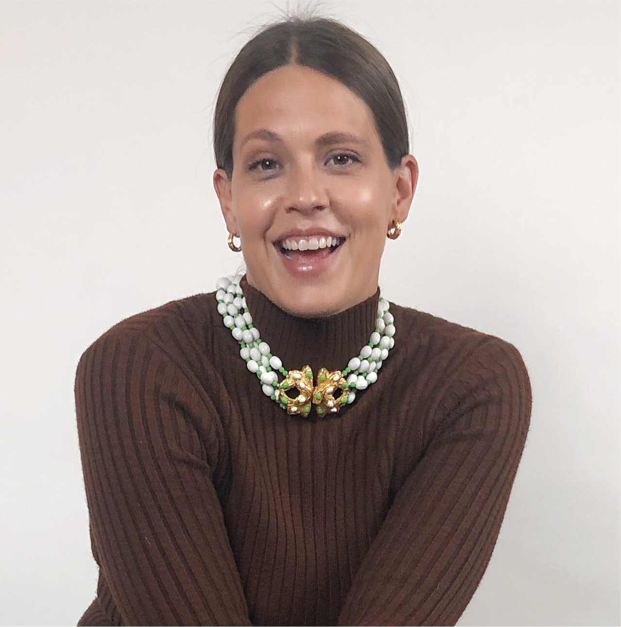 Seventie's Multi-strand necklace