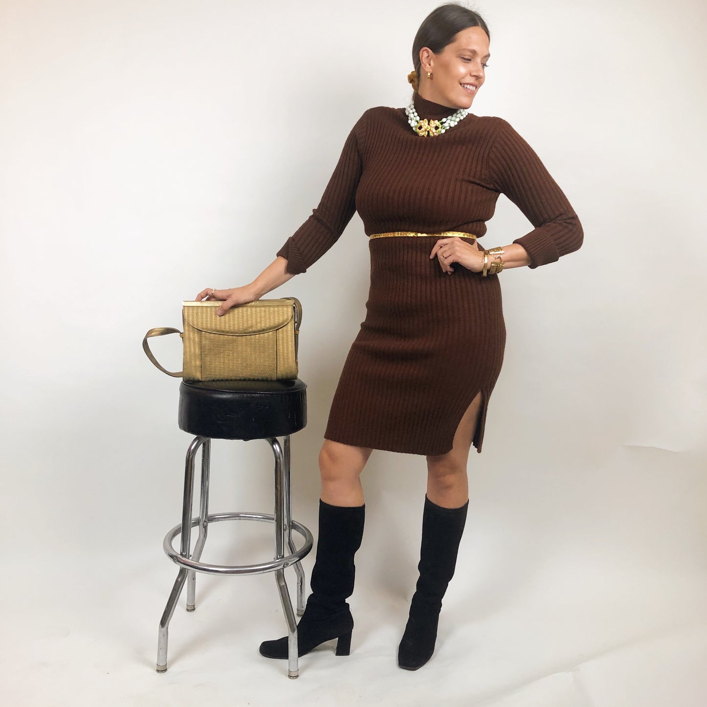 Seventie's Multi-strand necklace