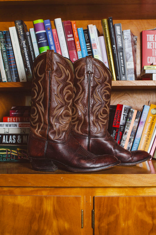 PORTER Western Red Rock Tall Cowboy Boot