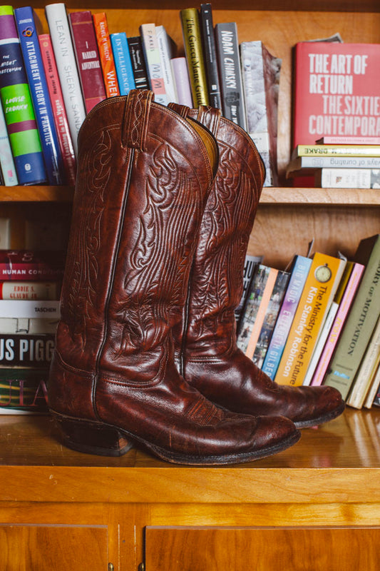 PORTER Baja Hills Rounded Cowboy Boots
