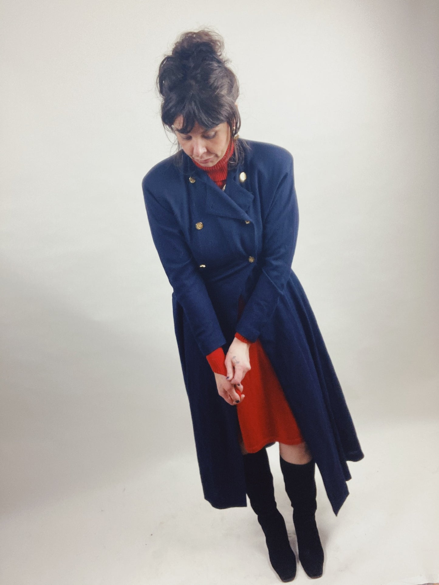 Vintage Coat Dress by Linda Allard for Ellen Tracy