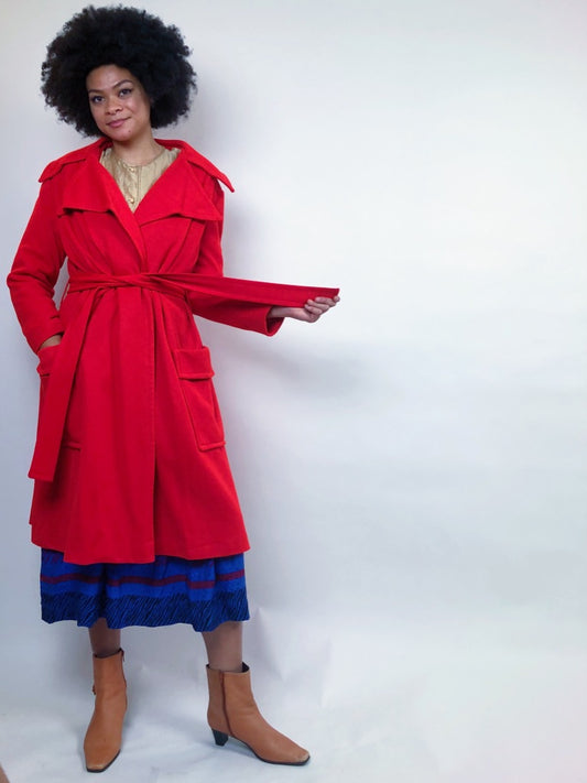 Vintage Belted Coat